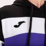 Joma 82P4R2019 أرجواني أسود أبيض طاقم سترة مقنعين رابعا نحيف - Image 5