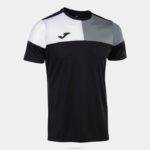 Joma 82P4R201 أسود أبيض رمادي قميص طاقم قصير الأكمام v رجال