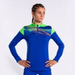 Joma 82P4R2021 الأزرق الملكي الأخضر الفلوريسنت قميص من النوع الثقيل النخبة x نحيف - Image 7