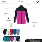 Joma 82P4R2029 الأزرق الداكن Rainjacket مونتريال نحيف - Image 5