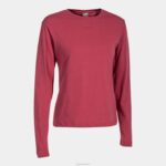 Joma 82P4R2038 لون القرنفل قميص بأكمام طويلة دافني نحيف
