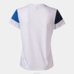 Joma 82P4R2042 الأبيض الأزرق الملكي الأزرق الداكن قميص طاقم قصير الأكمام v نحيف - Image 2