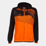 Joma 82P4R2055 برتقالي أسود سوبر نوفا II سترة مقنعين نحيف - Image 2