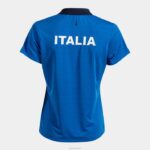 Joma 82P4R2057 الأزرق الملكي قميص بولو قصير الاكمام الاتحاد الايطالي للتنس نحيف - Image 2