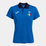 Joma 82P4R2057 الأزرق الملكي قميص بولو قصير الاكمام الاتحاد الايطالي للتنس نحيف