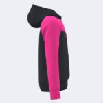 Joma 82P4R2065 الفوشيه الأسود حديقة سترة مقنعين نحيف - Image 2