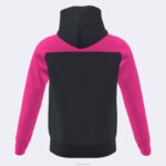Joma 82P4R2065 الفوشيه الأسود حديقة سترة مقنعين نحيف - Image 3