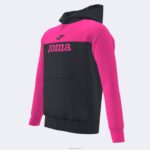 Joma 82P4R2065 الفوشيه الأسود حديقة سترة مقنعين نحيف - Image 4