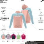 Joma 82P4R2065 الفوشيه الأسود حديقة سترة مقنعين نحيف - Image 5