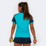 Joma 82P4R2082 الفلورسنت الفيروز الأزرق الداكن قميص قصير الأكمام مونتريال نحيف - Image 7
