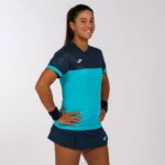 Joma 82P4R2082 الفلورسنت الفيروز الأزرق الداكن قميص قصير الأكمام مونتريال نحيف - Image 10