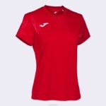 Joma 82P4R2083 أحمر قميص قصير الأكمام مونتريال نحيف
