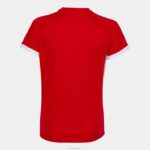 Joma 82P4R2098 احمر ابيض قميص بأكمام قصيرة سوبر نوفا الثاني نحيف - Image 2