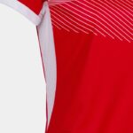 Joma 82P4R2098 احمر ابيض قميص بأكمام قصيرة سوبر نوفا الثاني نحيف - Image 4