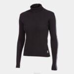 Joma 82P4R2103 أسود قميص بأكمام طويلة دافني نحيف
