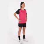 Joma 82P4R2112 الفوشيه الأسود قميص بأكمام قصيرة أكاديمية رابعا نحيف - Image 4