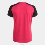 Joma 82P4R2112 الفوشيه الأسود قميص بأكمام قصيرة أكاديمية رابعا نحيف - Image 6