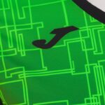 Joma 82P4R2114 أسود أخضر نيون قميص قصير الأكمام النخبة الثامن نحيف - Image 3