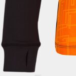 Joma 82P4R2116 برتقالة سوداء قميص من النوع الثقيل النخبة الثامن نحيف - Image 3