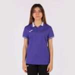 Joma 82P4R2125 أبيض أرجواني بطولة قميص بولو قصير الاكمام vi نحيف - Image 2