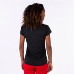 Joma 82P4R2127 أسود قميص قصير الأكمام سجل الثاني نحيف - Image 3