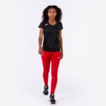 Joma 82P4R2127 أسود قميص قصير الأكمام سجل الثاني نحيف - Image 6