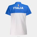 Joma 82P4R2145 أزرق ملكي أبيض قميص بولو قصير الاكمام لاتحاد التنس والباديل الايطالى نحيف - Image 2