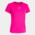 Joma 82P4R2147 لون القرنفل قميص قصير الأكمام r-night نحيف