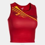 Joma 82P4R2150 أحمر النخبة في أعلى الخزان x نحيف