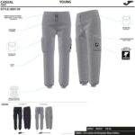 Joma 82P4R2160 مزيج الرمادي لونغز السراويل دافني نحيف - Image 5