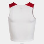 Joma 82P4R2165 أبيض أحمر النخبة في أعلى الخزان x نحيف - Image 2