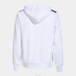 Joma 82P4R2169 أبيض كحلي سترة مقنعين صديقة للبيئة سوبرنوفا نحيف - Image 2