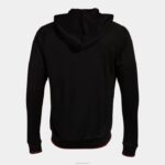 Joma 82P4R217 بورجوندي أسود جاكيت بغطاء رأس Tiger v رجال - Image 2