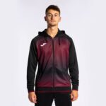 Joma 82P4R217 بورجوندي أسود جاكيت بغطاء رأس Tiger v رجال - Image 6