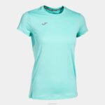 Joma 82P4R2180 الفيروز قميص قصير الأكمام المستكشف نحيف