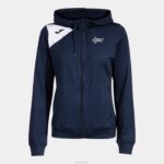 Joma 82P4R2182 الأزرق الداكن الأبيض الاتحاد الدولي للسترات بقلنسوة نحيف