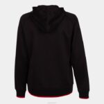 Joma 82P4R2197 أسود أحمر سترة سوبرنوفا مقنعين III نحيف - Image 2
