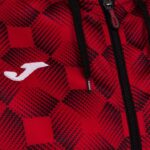 Joma 82P4R2197 أسود أحمر سترة سوبرنوفا مقنعين III نحيف - Image 3