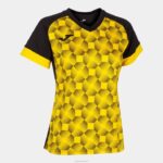 Joma 82P4R2200 أصفر مسود قميص بأكمام قصيرة سوبر نوفا iii نحيف