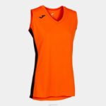 Joma 82P4R2210 برتقالي أسود تي شيرت بلا أكمام كانشا ​​الثالث نحيف