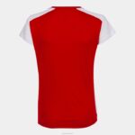 Joma 82P4R2224 احمر ابيض قميص قصير الأكمام سجل الثاني نحيف - Image 7