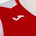 Joma 82P4R2224 احمر ابيض قميص قصير الأكمام سجل الثاني نحيف - Image 8