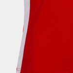 Joma 82P4R2224 احمر ابيض قميص قصير الأكمام سجل الثاني نحيف - Image 9