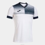 Joma 82P4R222 أبيض كحلي قميص بأكمام قصيرة مستعر أعظم صديق للبيئة رجال