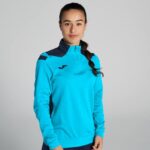 Joma 82P4R2236 الفلورسنت الفيروز الأزرق الداكن بطولة قميص من النوع الثقيل vi نحيف - Image 2