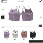 Joma 82P4R2246 لون القرنفل تانك توب كاليفورنيا نحيف - Image 5