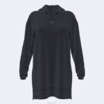 Joma 82P4R2248 أسود دافني سترة مقنعين نحيف