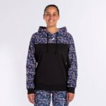 Joma 82P4R2268 أسود وردي أزرق دافني سترة مقنعين نحيف - Image 2