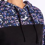 Joma 82P4R2268 أسود وردي أزرق دافني سترة مقنعين نحيف - Image 4