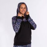 Joma 82P4R2268 أسود وردي أزرق دافني سترة مقنعين نحيف - Image 7